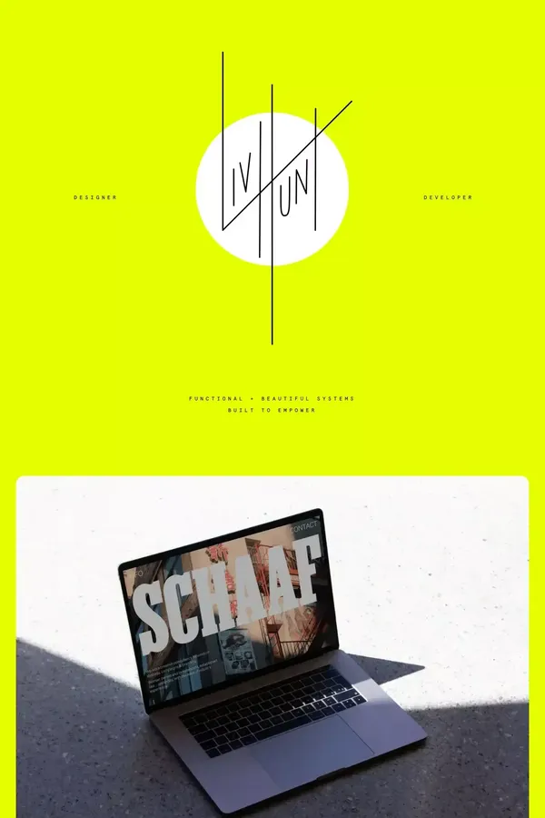 LivHunt.co // Design + Webflow Development - Portfolio design inspiration
