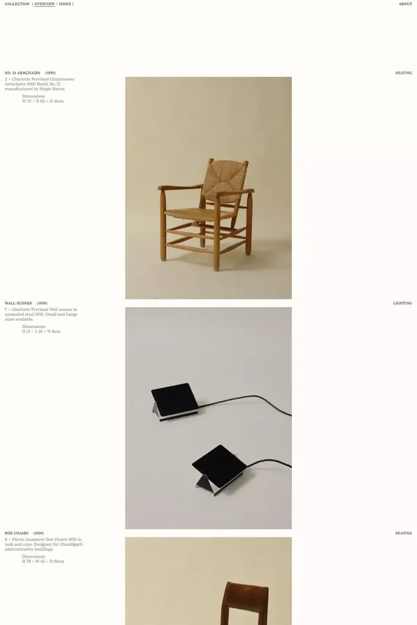 Ne Geurra - Other design inspiration