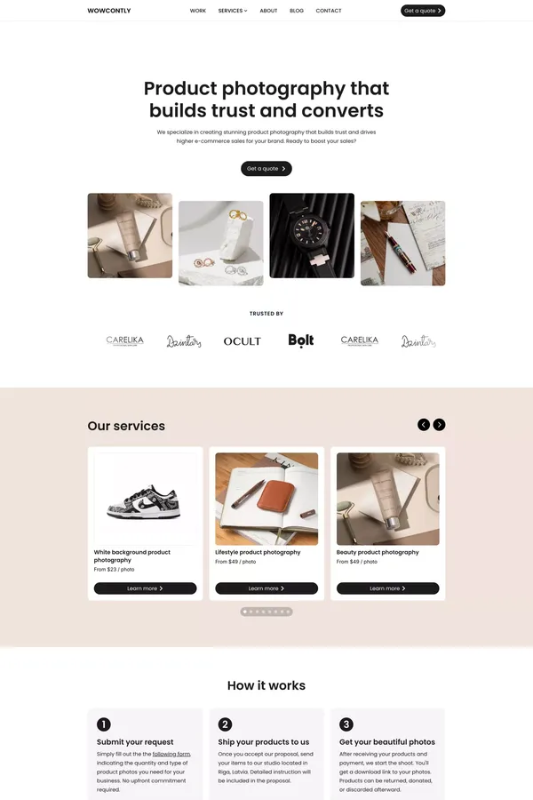 Product Photography That Builds Trust and Converts