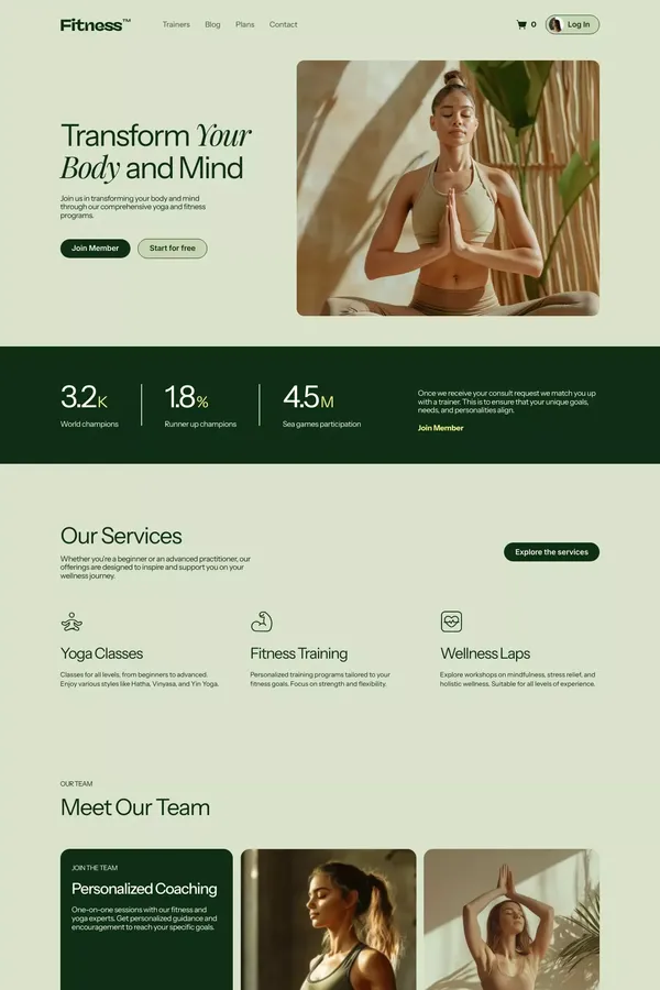 Serenium - Webflow Ecommerce website template