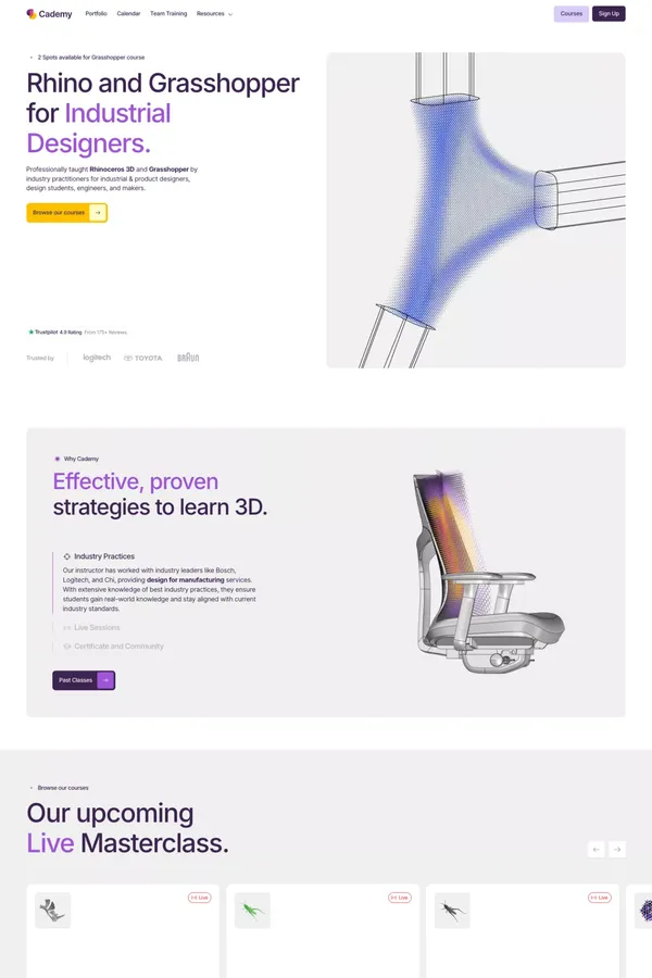 Cademy | Live CAD Academy for Industrial Design Professionals