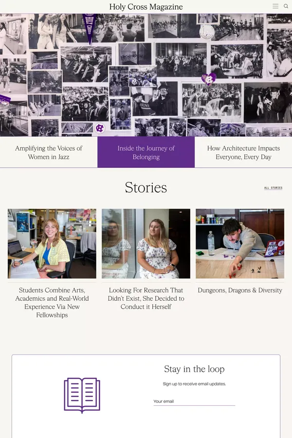 Holy Cross Magazine | Holy Cross Magazine