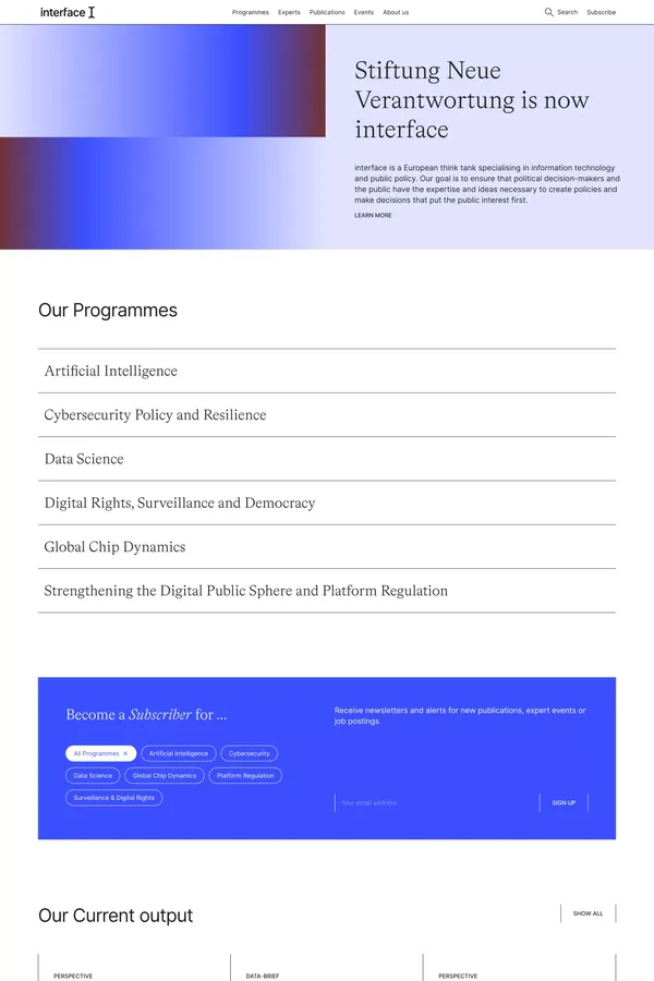 Interface - Other design inspiration