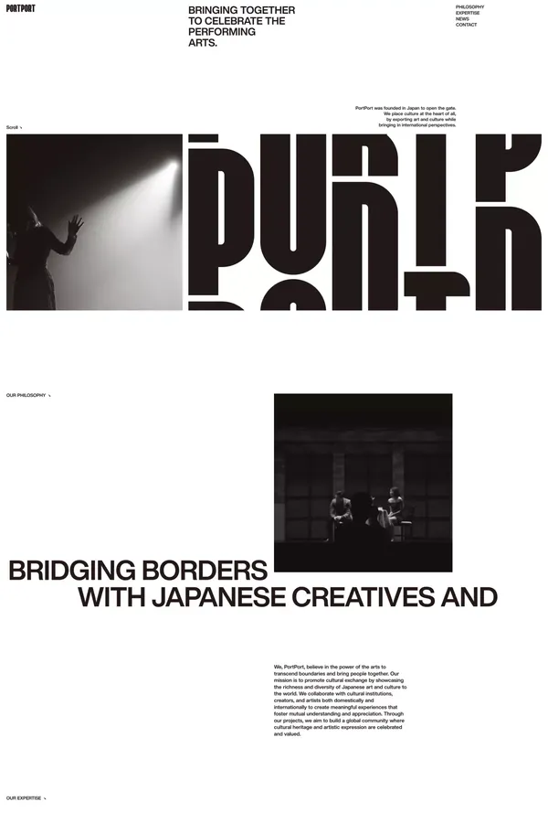 PortPort Inc. - Portfolio design inspiration