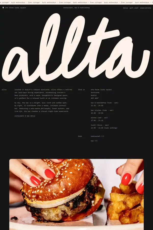 Allta – Restaurant, Bar & Bottleshop - Other design inspiration