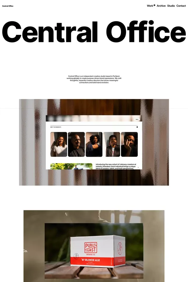 Central Office - Portfolio design inspiration