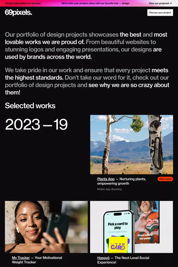 69pixels. — Portfolio