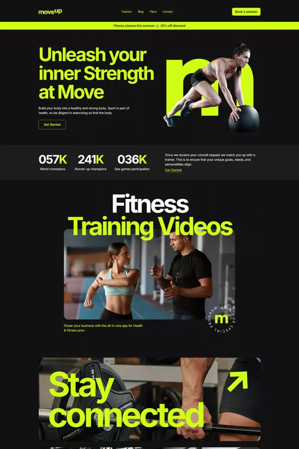 Move - Webflow HTML website template