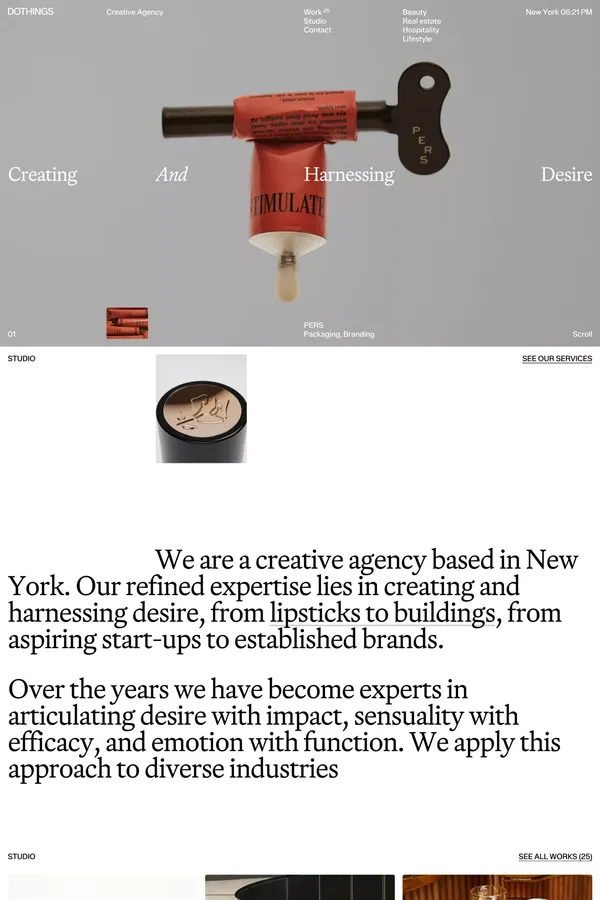 DoThings - Portfolio design inspiration