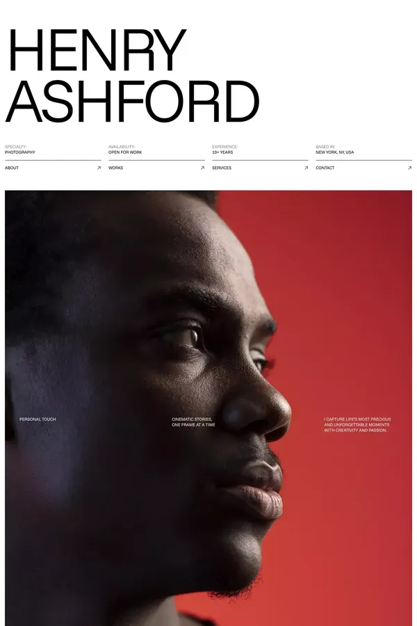 ASHFORD – Webflow HTML website template - Template design inspiration