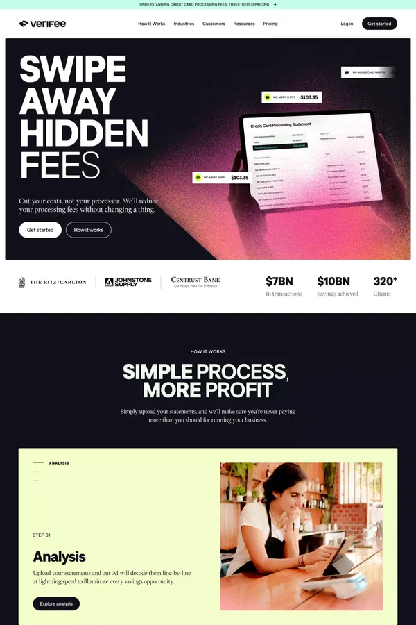 VeriFee | Save thousands on hidden fees, without changing processors.