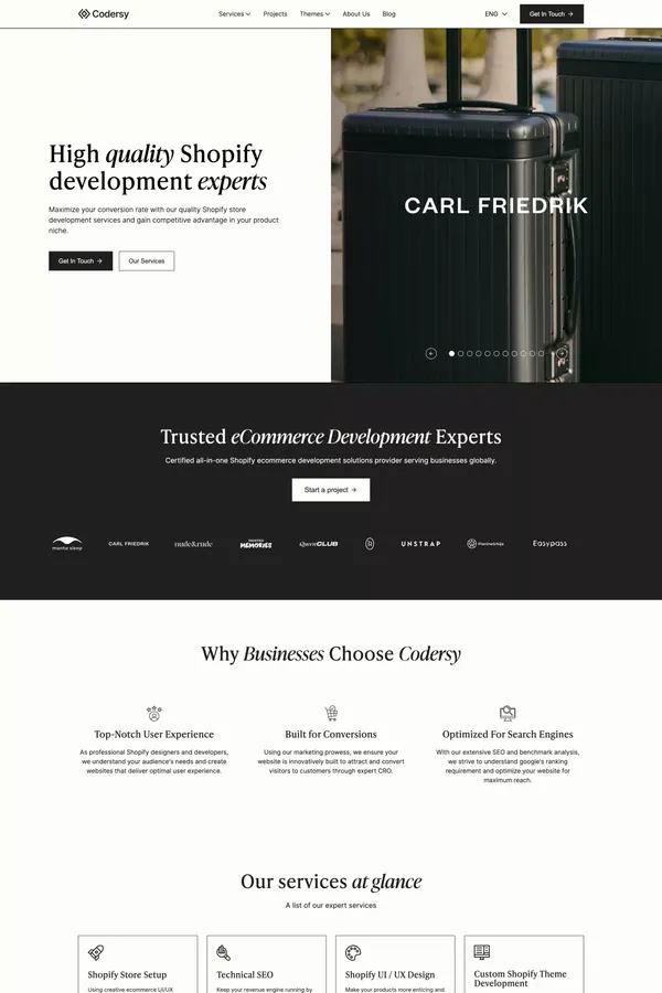 Shopify Plus Development  Agency - Custom Shopify Solutions