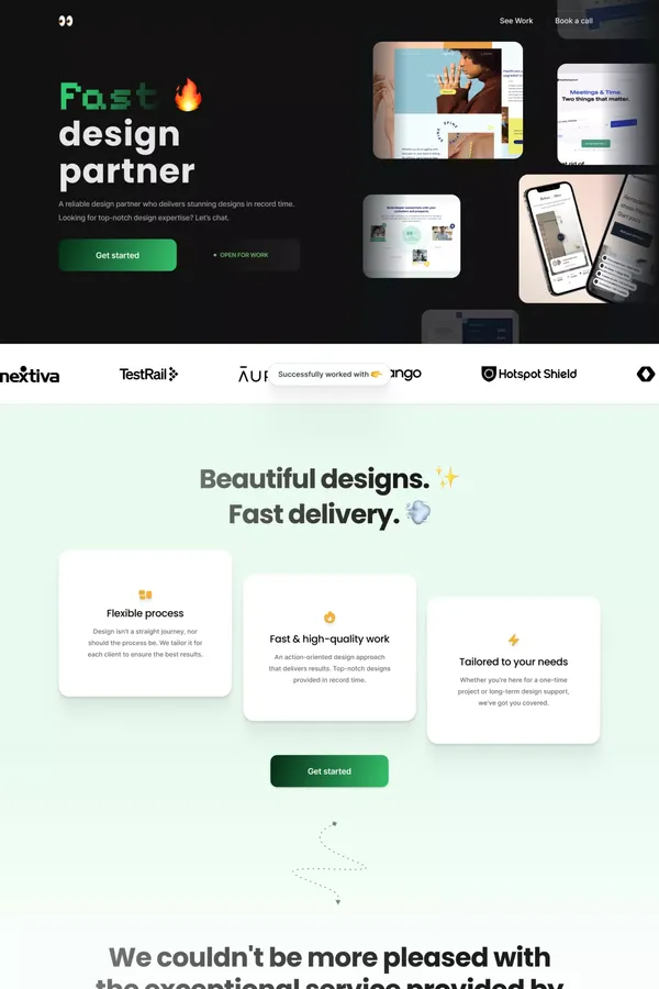 See Design – A design agency created for founders and startups.