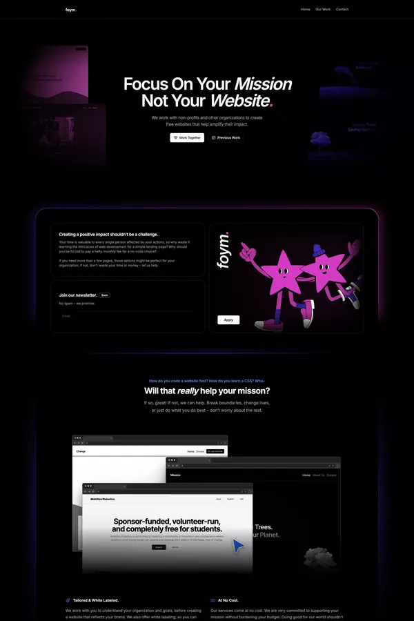FOYM - Focus On Your Mission | A project by Ruslan Mukhamedvaleev