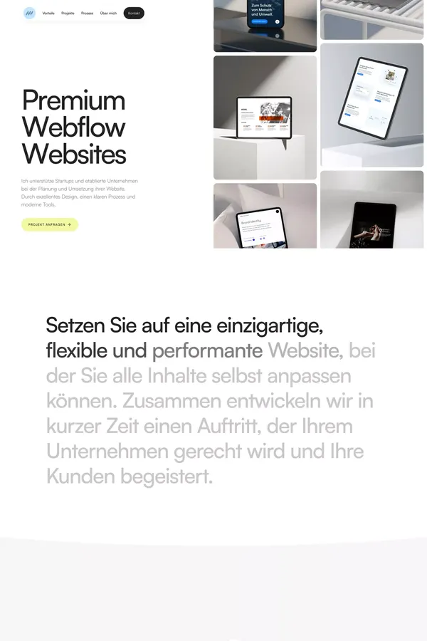 Premium Webflow Websites | Matthias Werschmann