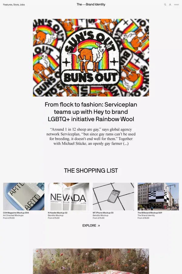 The Brand Identity – Graphic Design’s Greatest - Portfolio design inspiration
