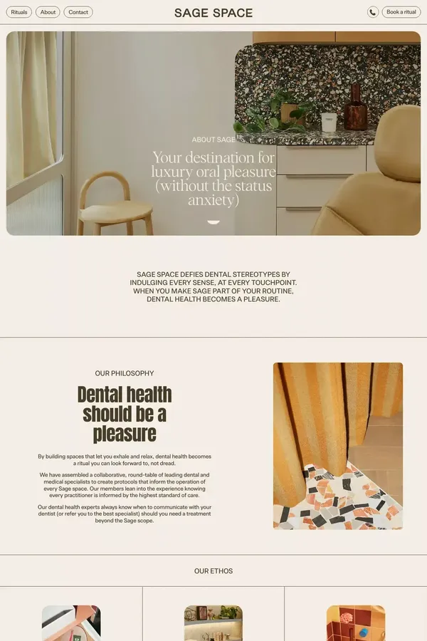 About Pleasurable Preventative Dental | Sage Space - About Us  design inspiration