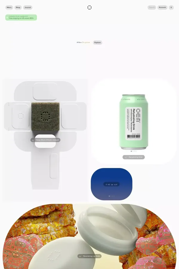 OEM • New Drugstore - Ecommerce design inspiration