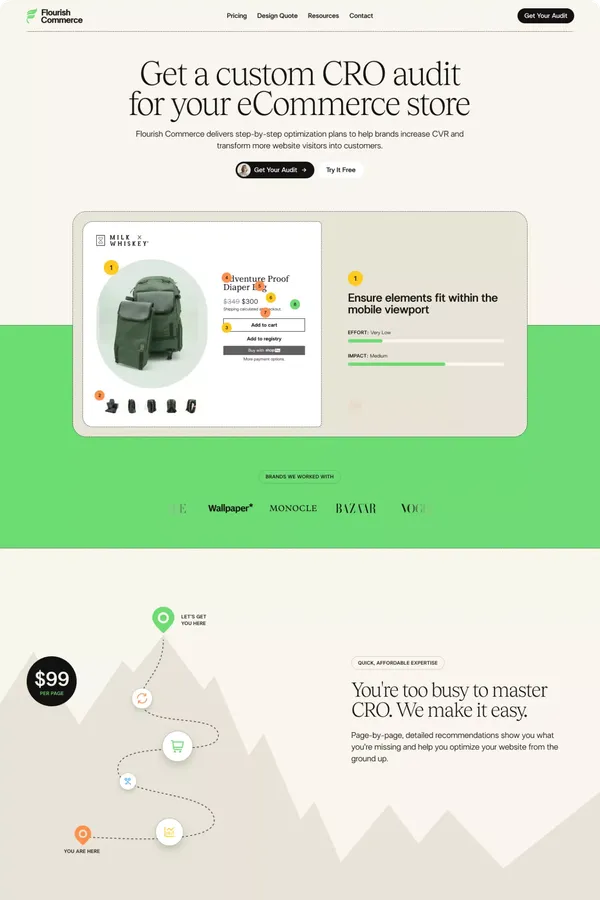 Flourish Commerce - Website optimization for top-performing eCommerce brands