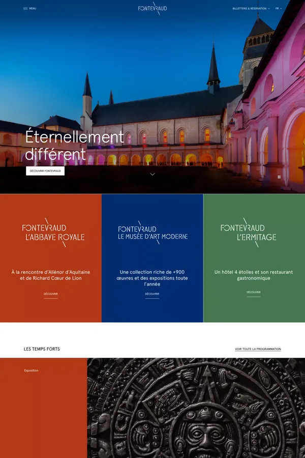 Abbaye royale de Fontevraud - Éternellement différent