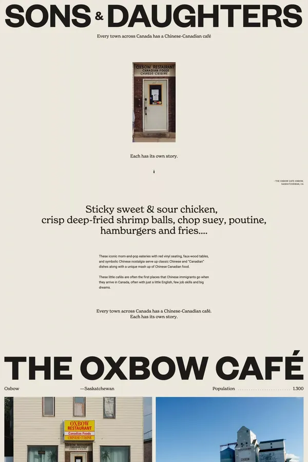 Sons & Daughters - Other design inspiration