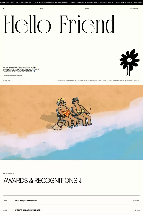 About Vic Rojo - About Us  design inspiration