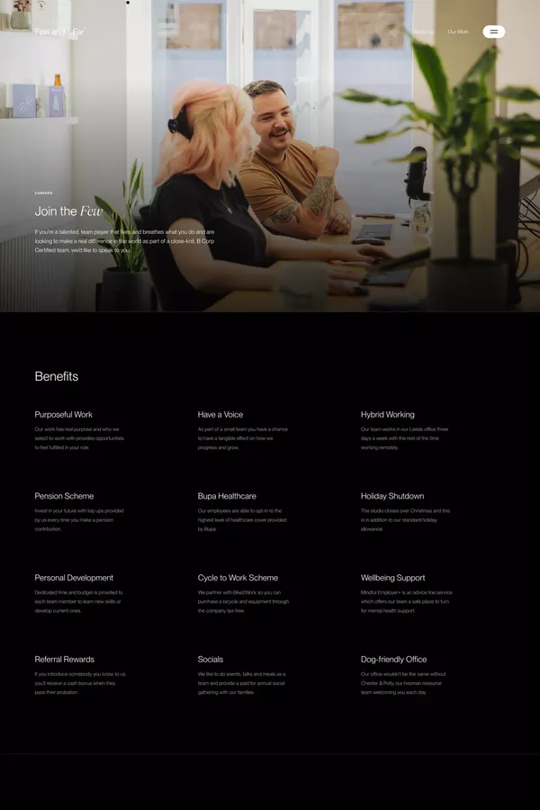 Careers – Few and Far® - Career design inspiration