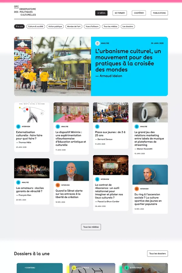 Observatoire des politiques culturelles