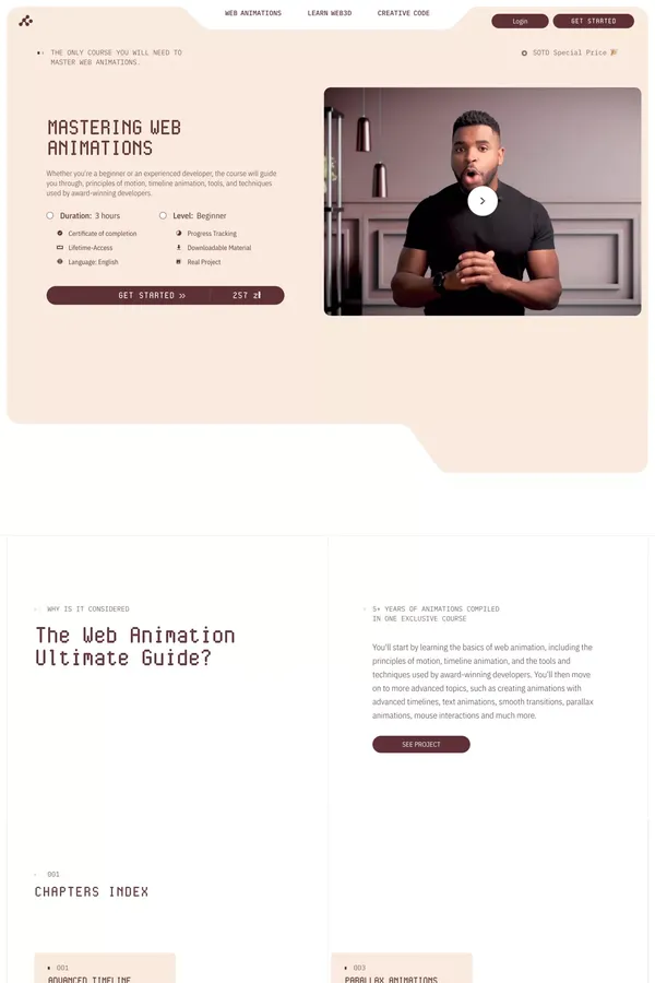VW Lab - Landing design inspiration