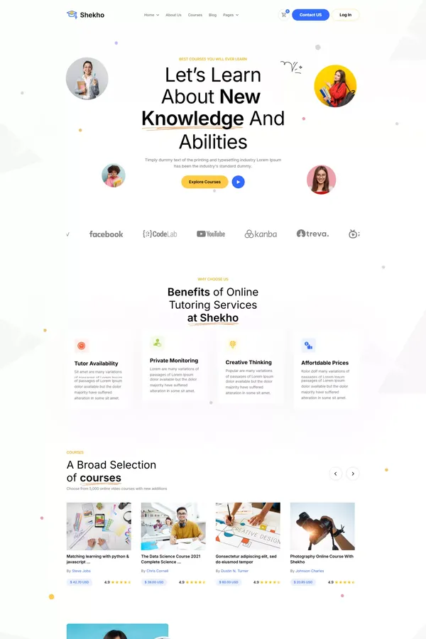 Shekho - Webflow Education Template | Flowzai