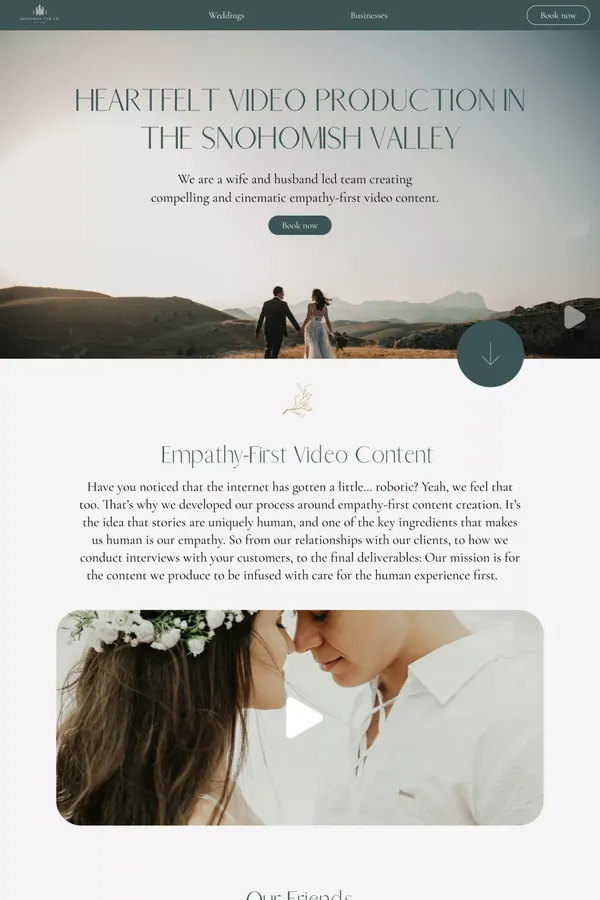 Snohomish Film Co. - Product page design inspiration