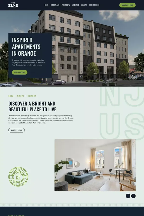 The Elks | The Elks | Inspired new apartments in Orange, NJ