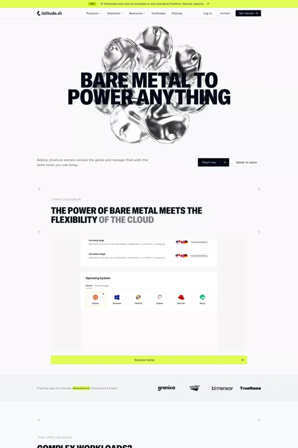 Latitude.sh | The global platform for bare metal - Latitude.sh