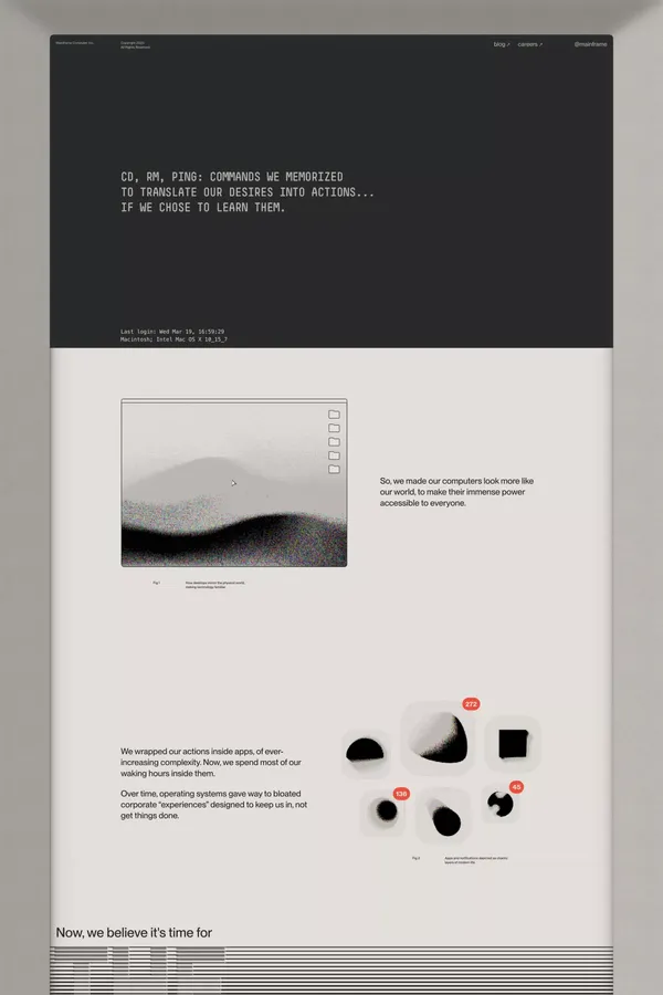Mainframe - Other design inspiration