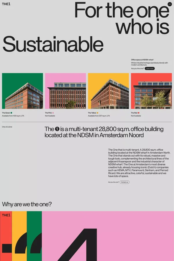 Are you the one? - Landing design inspiration