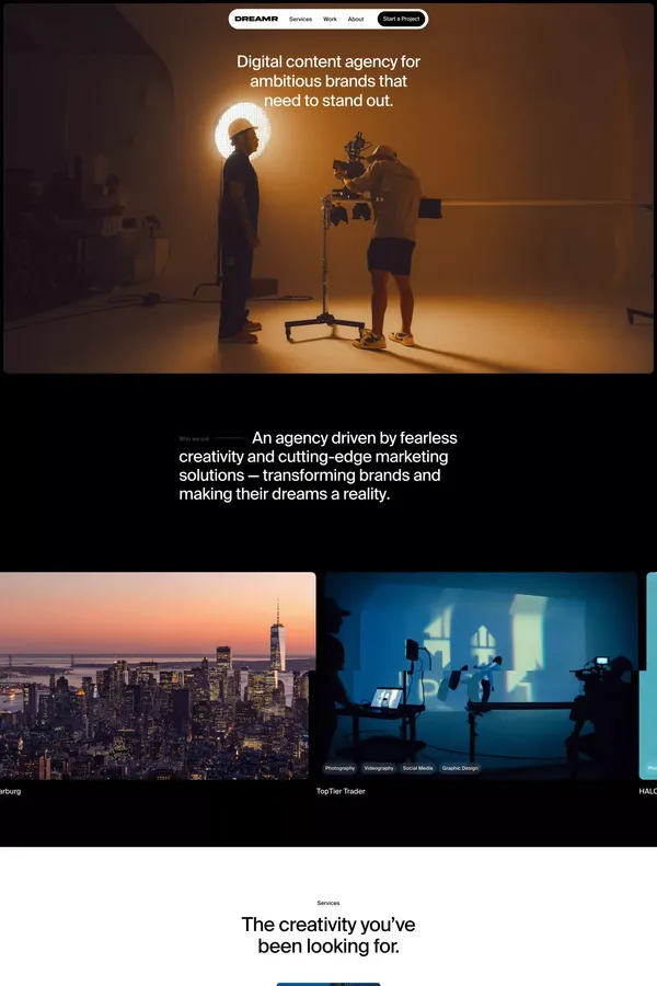 DREAMR | Creative Digital Content Agency