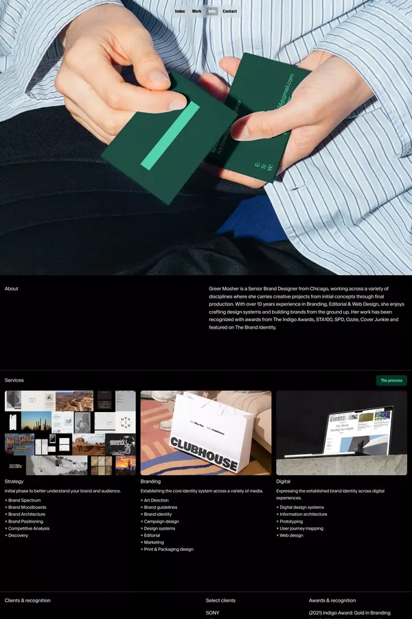 Greer Mosher: Portfolio - Case Study design inspiration