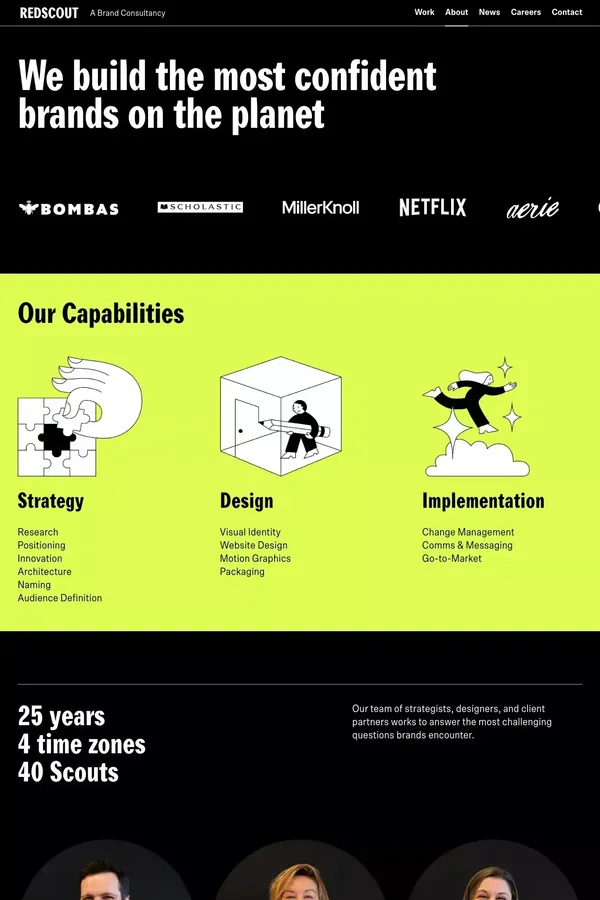 About                         – Redscout - About Us  design inspiration