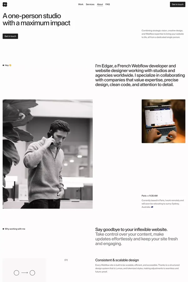 About - About Us  design inspiration