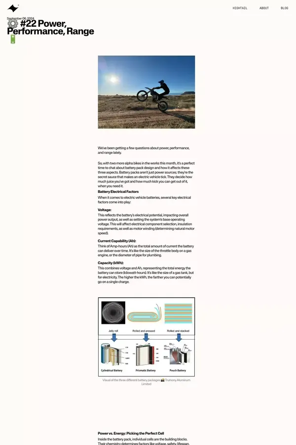 âï¸ #22 Power, Performance, Range ð - Blog Post design inspiration