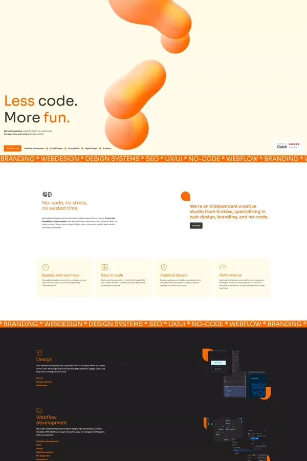 Funhaus - Webflow development & Branding Studio