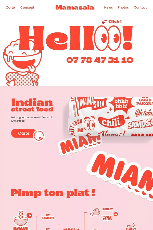 MAMASALA – Indian Street Food à Toulouse