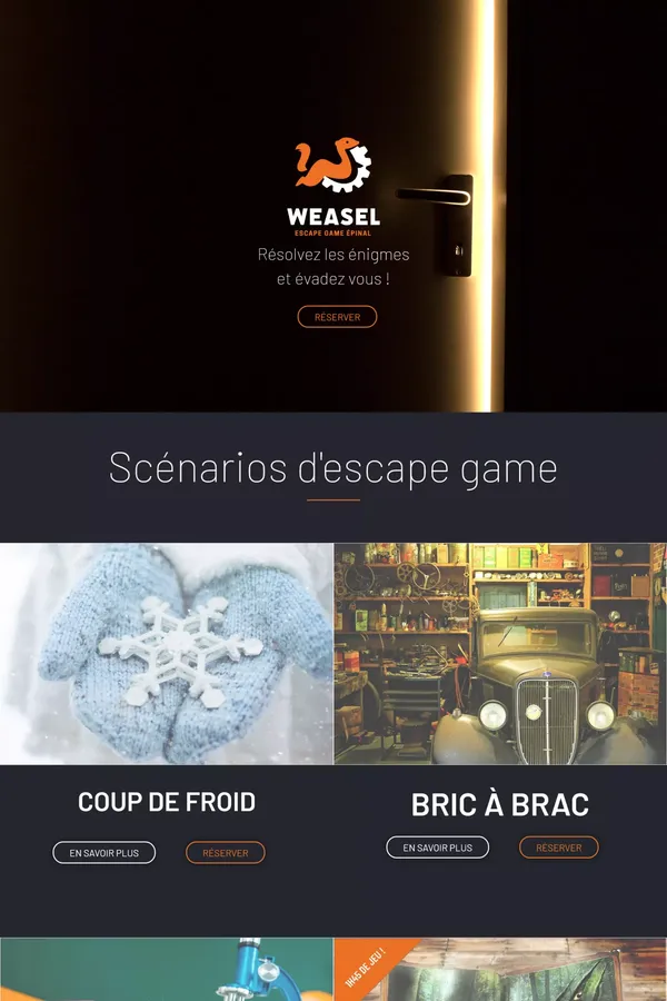Weasel Escape Game – Jeux d'énigmes & d'évasions à Epinal