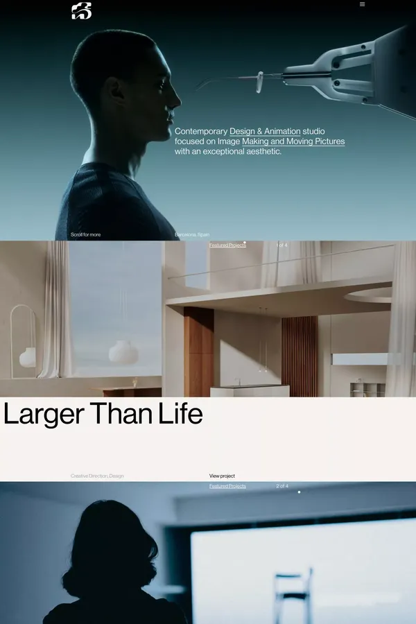 Spot Studio - Portfolio design inspiration