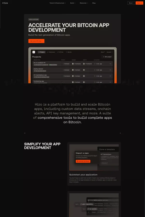 Platform - Landing design inspiration