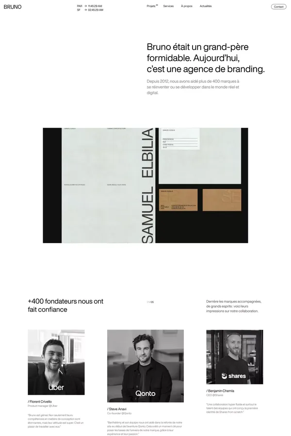 Agence de Branding | Bruno