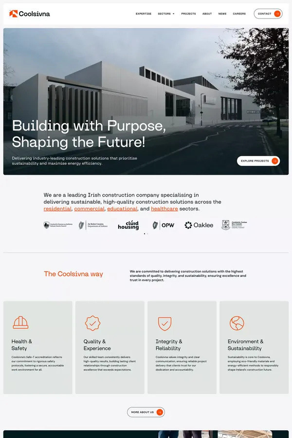 Coolsivna - Industry-Leading Construction Solutions | Sustainable and Energy-Efficient