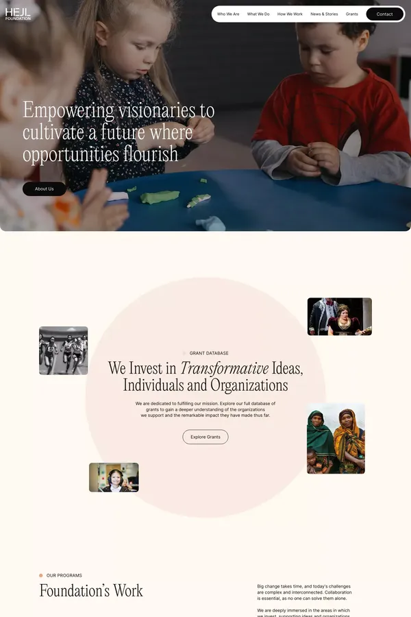 Hejl Foundation - Other design inspiration