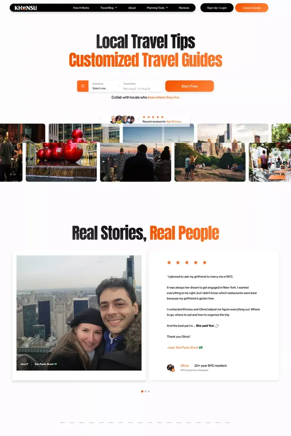 Highest Rated NYC Travel Planning Service | AskKhonsu