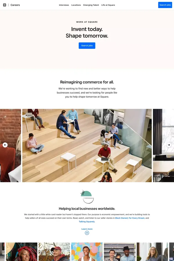 Work at Square | Square Careers - Career design inspiration